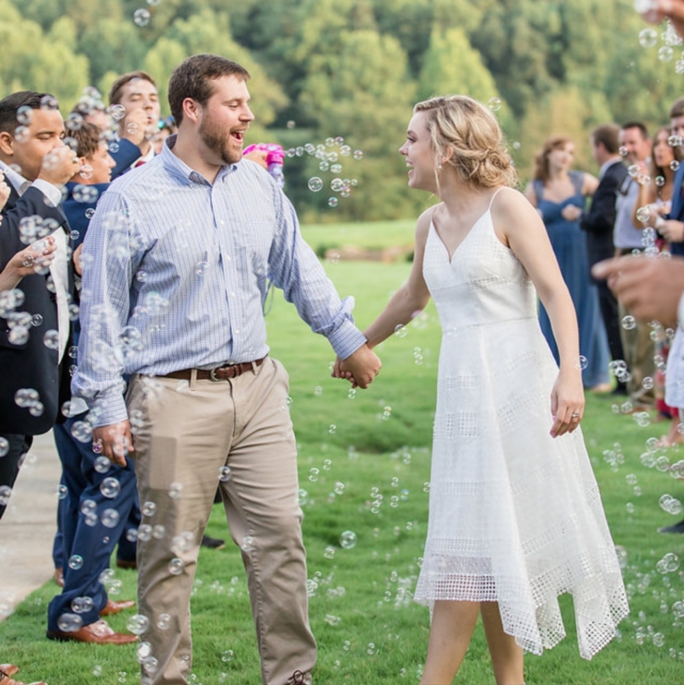 Adrianna Papell ivory dress